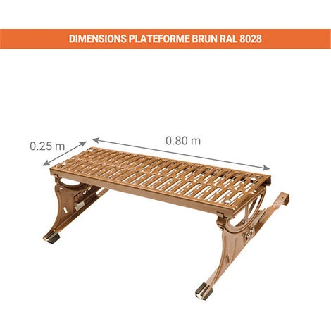 Kit De Plateforme Pour Toiture - Anthacite - 11178 â Image 2