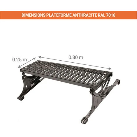 Kit De Plateforme Pour Toiture - Anthacite - 11178 â Image 3
