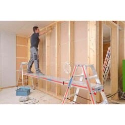 KIT Plateforme Télescopique - Echelle Double - Hauteur De Travail Max 2.47m - 402310/685900