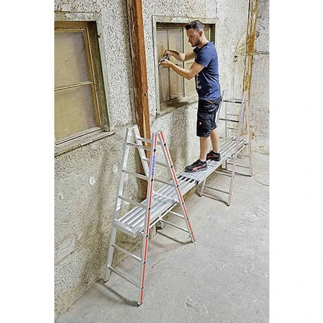 KIT Plateforme Télescopique - Longueur De 3.50m - Hauteur De Travail Max 2.47m - 402310/686602