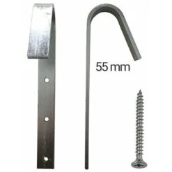 Crochets En Acier Pour échelle De Meunier Bois (vendus Par Paires) - CRO/2BOIS - CRO/2BOIS