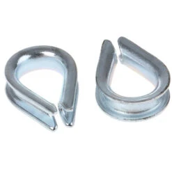 Cosses-Coeur En Acier, Pour Câble Diamètre 3mm ( Prix Pour Paquet De 10 )