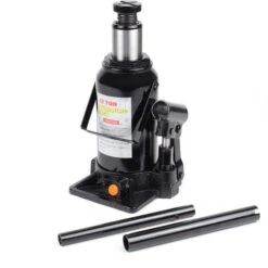 Cric Bouteille Hydraulique 12T Vérin De Levage Avec Fonction Descente Lente, 215-400 Mm