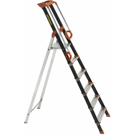 ESCABEAUX ALUMINIUM PRO UP CENTAURE 5 MARCHES SERTIES -239205 – Image 4