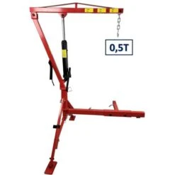 Grue De Levage Hydraulique Pick Up 0,5T Avec Fixation Attelage