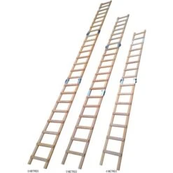 Echelle De Toit Modulable 4m - 2 Plans - Fabriquee En France