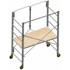 Echafaudage Grand Public FACAL En Aluminium Haut. De Travail 2.80 M - PIEGO-SP