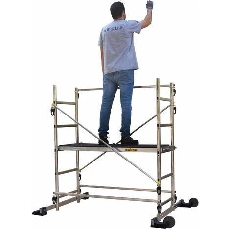 Echafaudage TEK'UP, Hauteur De Travail 4m55 â Image 2