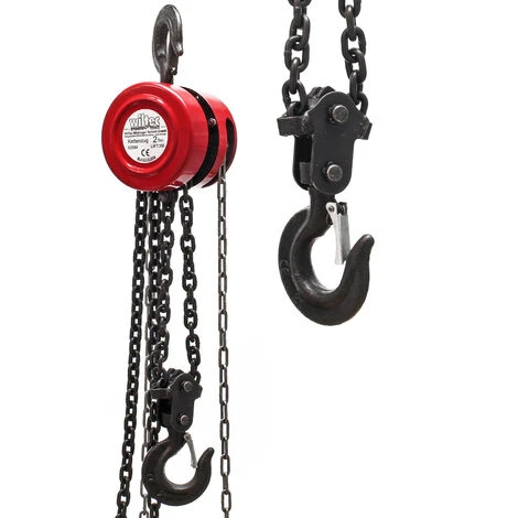 Palan à Chaîne 2t Longueur De Chaîne 3m Levage Simple De Charges Sylviculture Industrie Atelier