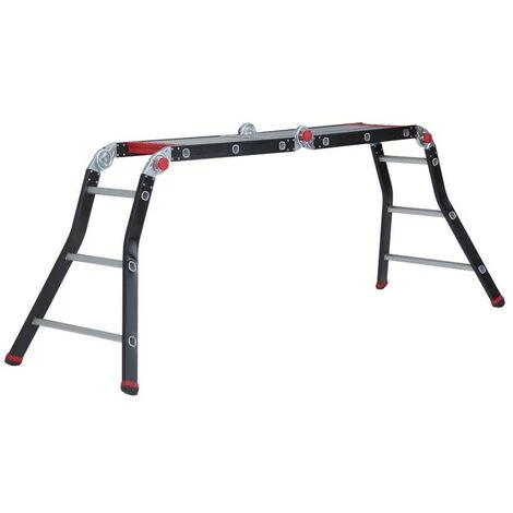 Altrex 503555 Varitrex Prof - Échelle Pliante 4 X 3 Avec Plate-forme