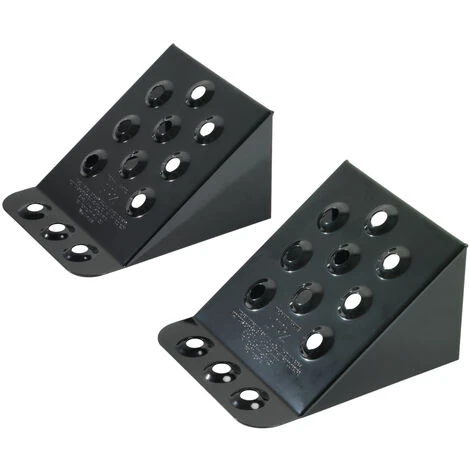 Ks Tools Paire De Cales Roues Métallique PL 230 X 220 X 125 Mm – Image 4