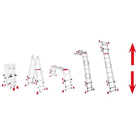 Echelle Pliante Altrex 'Varitrex Do It All' Aluminium 4 X 3 Marches â Image 4