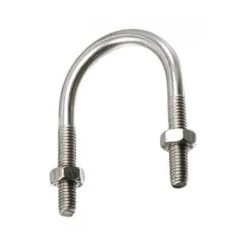 Étrier Acier Zingué Fond Rond Fileté M10/55 Tube De 115 Conditionnement: Unitaire