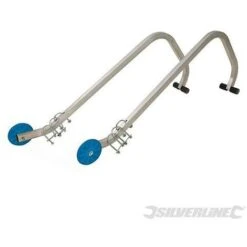 Silverline Crochets De Faîtage Pour échelle, 1 015 Mm, 60 (x4). 80 (x2). 120 (x2). 240 (x2)