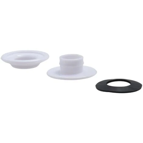 Lot De 10 Oeillets Auto Perforants Pour Bâches Blanc – Image 2