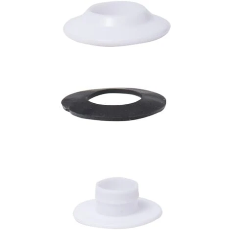 Lot De 10 Oeillets Auto Perforants Pour Bâches Blanc – Image 3