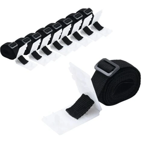 Fixations De Rouleau De Couverture De Piscine 8 Pcs 1,8 M VidaXL