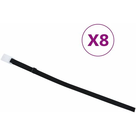 Fixations De Rouleau De Couverture De Piscine 8 Pcs 1,8 M VidaXL – Image 2