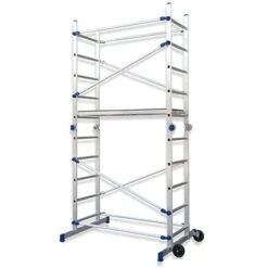 Echafaudage Domestique Pliable : Hauteur De Travail Maximale De 3.78m - FACPN