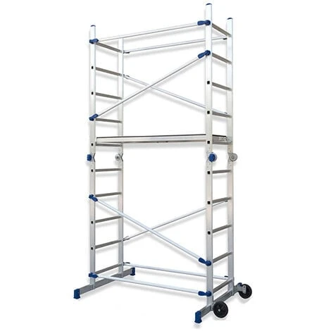 Echafaudage Domestique Pliable : Hauteur De Travail Maximale De 3.78m - FACPN