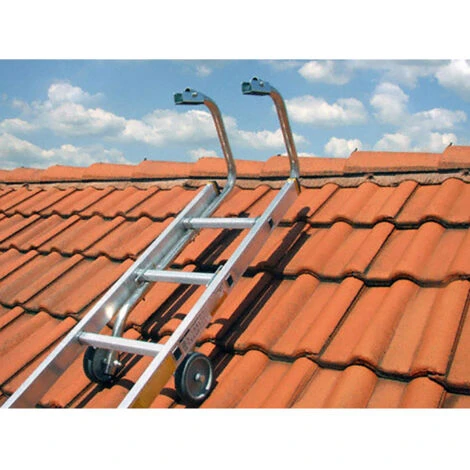 Echelle De Couvreur De 2.41m De Longueur: Ă©chelle Avec Crochets De Toit. - 8108T â Image 5
