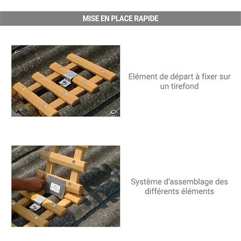 Element De DĂ©part De 0.50m Du Chemin De Toit En Bois - B31DEPPA â Image 3