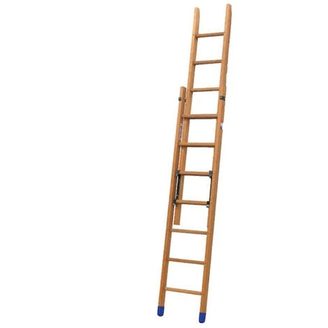 Echelle Bois Coulissante à Main 2 Plans De 2.25m - BCM2-225