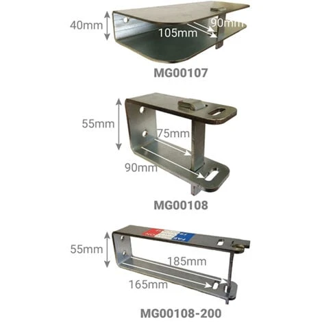 Verrouillage D'échelle Modèle Classique. Référence MG00108 - MG00108 – Image 2