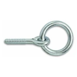 Chapuis 445/10X55Z Anneau écurie Vis Acier Zingue D 10 Mm X 50 Mm L 55 Mm