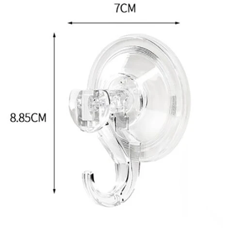Crochet De Ventouse, Robuste Et Sans Soudure, Crochets De Création En Plastique épais, Sans Trous Pour Crochets, Adapté à La Salle De Bain Et à La Cuisine, étanche Et Résistant à L'humidité – Image 4
