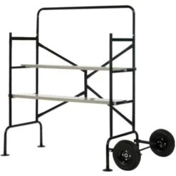 Echafaudage Roulant Avec Garde-corps Pliable Et Ajustable - EasyWork