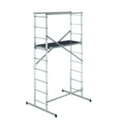 HAILO Echafaudage Aluminium Hobbystep H4 HAILO Hauteur De Travail 4 M