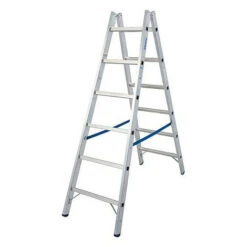 Echelle Double H De Travail 3,30 H D'echelle 1,70 2x6 Echelons