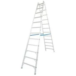 Echelle Double H De Travail 4,85 H D'echelle 3,25 2x12 Echelons