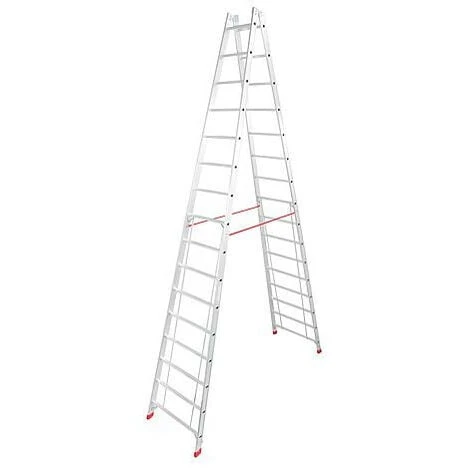 Echelle Double H De Travail 6,15 H D'echelle 4,48 2x16 Echelons