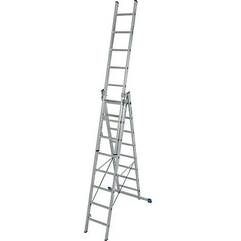 Echelle Pliante KRAUSE STABILO 3x8 Echelons Avec Fonction En Escalier