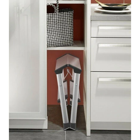 Hailo - Escabeau Tabouret Pliant 2 X 2 Marches - L90 STEP-KE – Image 4