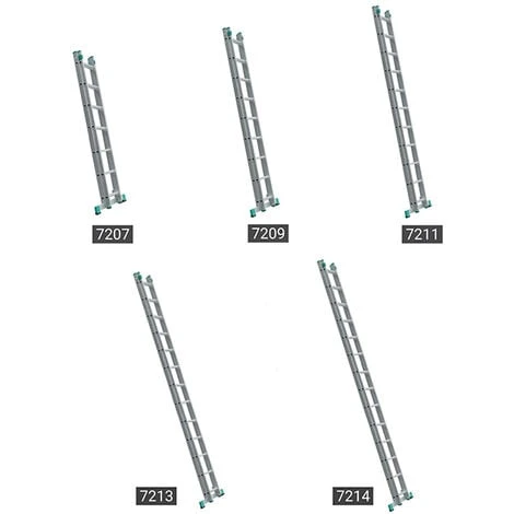 Echelle Coulissante à Main: Longueur Pliée 2.00m / Longueur Dépliée 3.13m - 7207 – Image 5