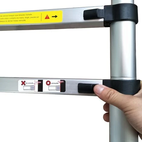 Échelle Télescopique En Aluminium - 2.00 Mètres – Image 5