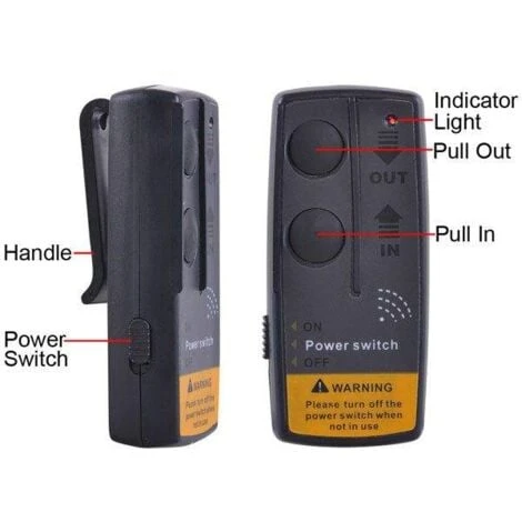 Varan Motors - PN060 Télécommande Sans Fil Universelle Pour Treuil, Avec Récepteur, 12v – Image 2