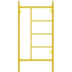 Échafaudage De Construction Standard Échafaudage 3 Marches 2X1Mt Jaune Theca