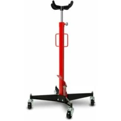 500 Kg Verin De Fosse Hydraulique (Hauteur De Travaille 110 - 195 Cm, Roulettes, Réglable En Hauteur, Croix Réceptive, Capacité De Charge élevée)