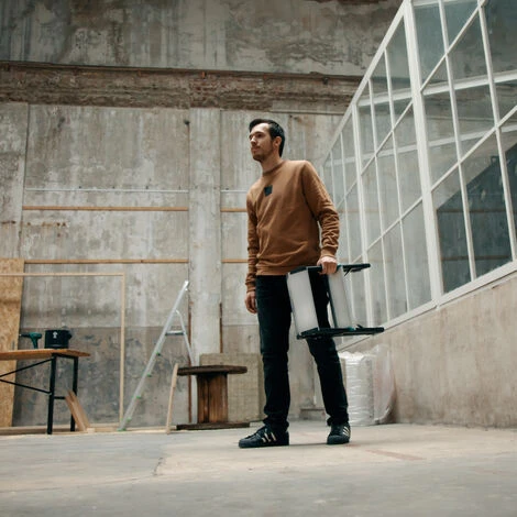 Escabeau Double – 2 Marches - Antidérapant - Capacité De Charge Maximale 150kg – Hauteur De 43cm Max . – Image 3