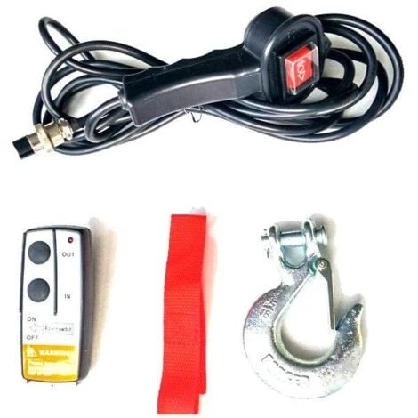 Varan Motors - SC6.0X Treuil électrique 12V 2721KG 3300W, Treuil à Câble Longueur 20m Ø7.2mm – Image 2