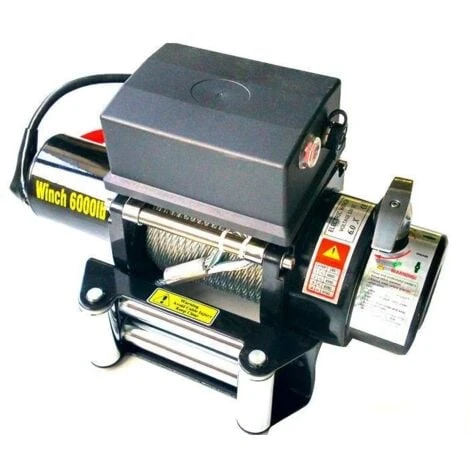 Varan Motors - SC6.0X Treuil électrique 12V 2721KG 3300W, Treuil à Câble Longueur 20m Ø7.2mm – Image 5