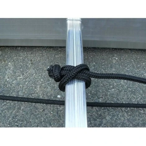 Escalux - Echelle Aluminium Semi-professionnelle Coulissante à Corde 2x19 Haut Travail 9,88m - Escalux EC – Image 3