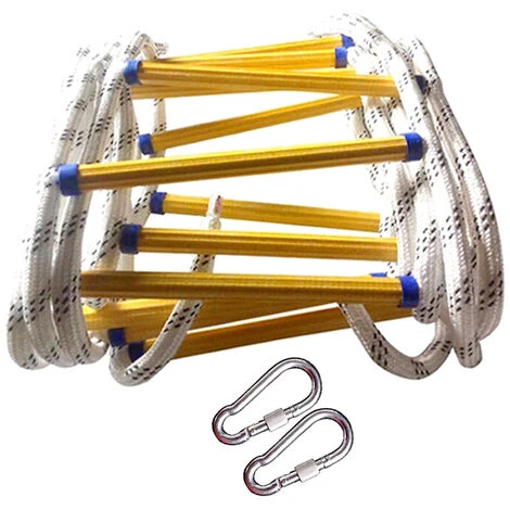 Échelle De Corde D'évacuation D'urgence Portable échelle Multifonctionnelle D'évacuation Sécurité Incendie - 3M