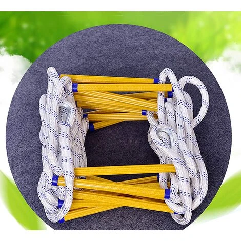 Échelle De Corde D'évacuation D'urgence Portable échelle Multifonctionnelle D'évacuation Sécurité Incendie - 3M – Image 5