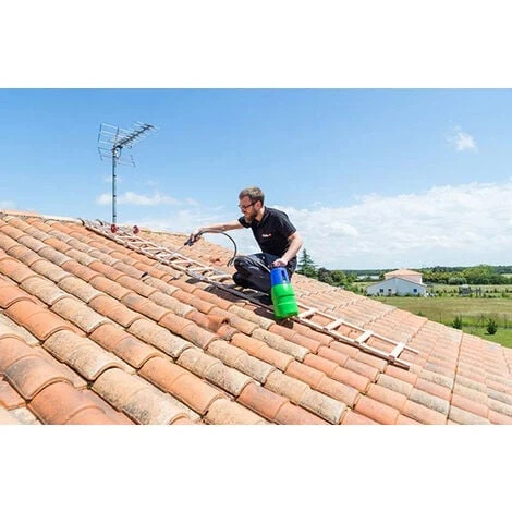 HAILO Echelle De Toit En Bois 4.00m Sans Crochet De Faîtage - 2x2m - 1216-001