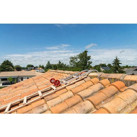 HAILO Echelle De Toit En Bois 4.00m Sans Crochet De Faîtage - 2x2m - 1216-001 – Image 5